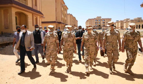 الجيش المصري يكشف عن إحباط عملية تهريب للمواد المخدرة جنوب منفذ العوجة