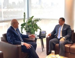  لبنان اليوم - السفير اللبناني في مصر  يلتقي برئيس الهيئات الاقتصادية السابق