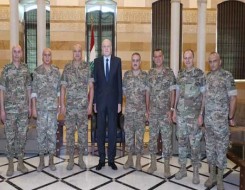  لبنان اليوم - قائد الجيش جوزاف عون  إستقبل وفداً من مركز جنيف