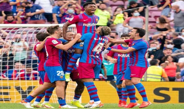 برشلونة يجتاز عقبة بارباسترو برباعية في دور الـ32 لكأس ملك إسبانيا