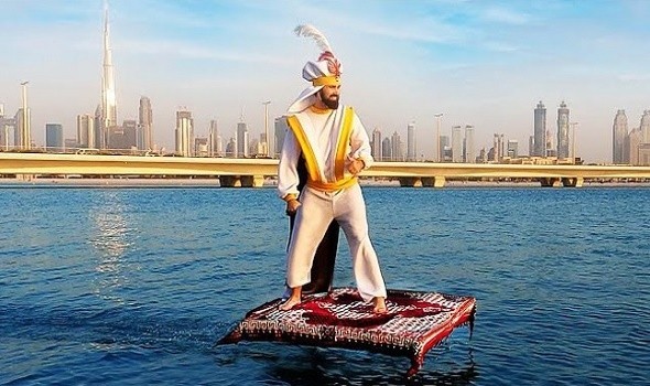  لبنان اليوم - "علاء الدين" يتجوّل في دبي على "بساط سحريّ" في مشهد مدهش