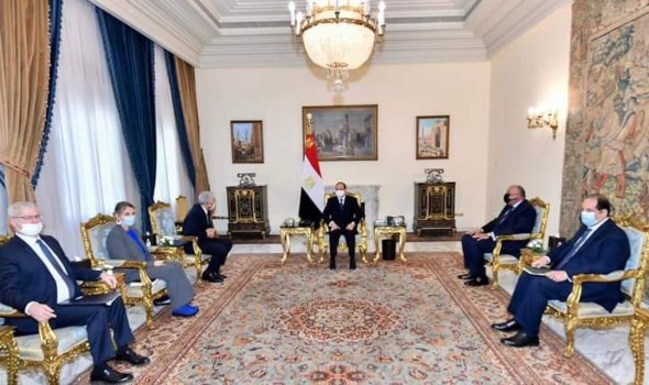  لبنان اليوم - السيسي يؤكد خلال لقائه لابيد أن مصر ستواصل جهودها لتحقيق السلام على أساس حل الدولتين