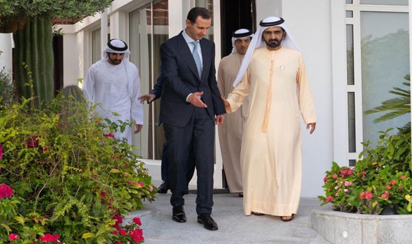  لبنان اليوم - زيارة الاسد الإمارات هامة وبن زايد يؤكد أن دمشق ركيزة من ركائز الأمن العربي