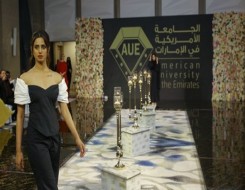  لبنان اليوم - الجامعة الأميركية في الإمارات تشارك في أسبوع دبي للموضة بأزياء صُممت من الأقمشة المستدامة
