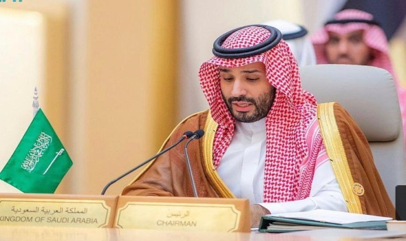 ولي العهد السعودي يُؤكد أن المملكة ترفض دعوات التهجير القسري للشعب الفلسطيني بشكل قاطع