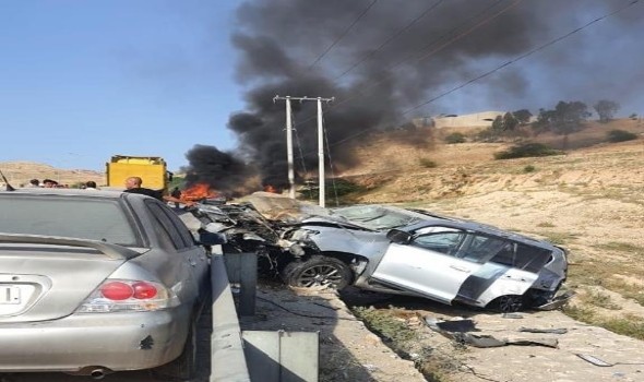 قتيلان و12 جريحًا في 13 حادث سير في لبنان خلال 24 ساعة