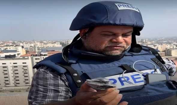 مقتل عدد من أفراد أسرة وائل الدحداح مراسل الجزيرة في قطاع غزة وهو على الهواء مباشرة