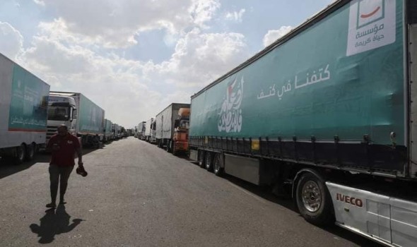  لبنان اليوم - السلطات الإسرائيلية تتهم الأمم المتحدة بترك شحنات المساعدات تتكدس على حدود قطاع غزة