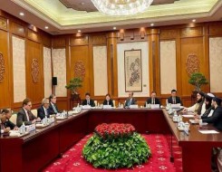  لبنان اليوم - وزراء خارجية الصين وباكستان وأفغانستان يتفقون على توسيع التعاون بمبادرة الحزام والطريق ليشمل أفغانستان