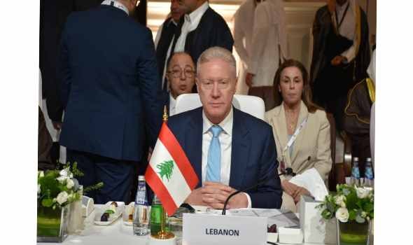 وزير الخارجية اللبناني يؤكد أن دعم الجيش استثمار استراتيجي في استقرار لبنان وليس عملًا خيريًا