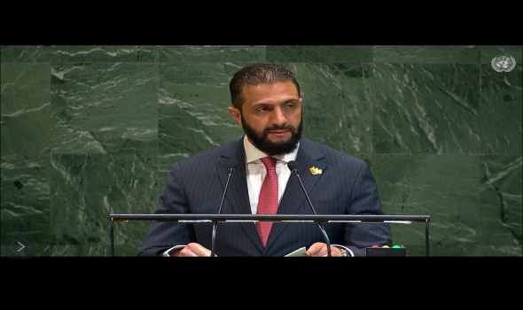  لبنان اليوم - أحمد الشرع يطالب بدعم سوريا في الأمم المتحدة ويحذر من دوامة صراعات بسبب إسرائيل